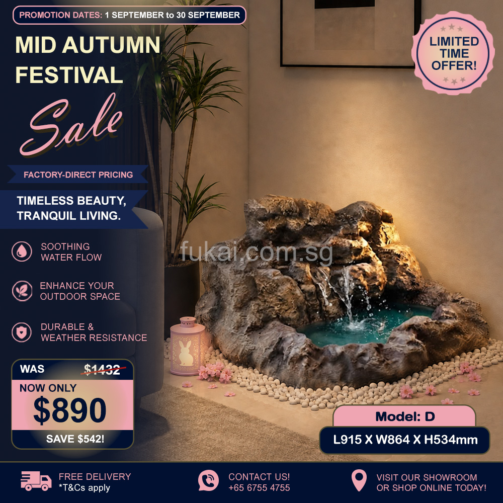 Model D Water Feature